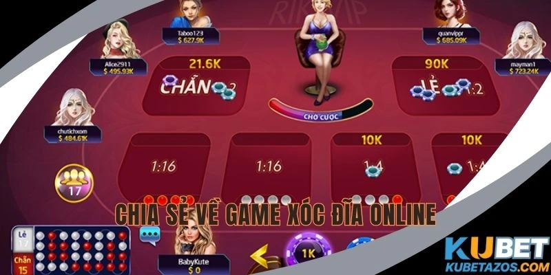 Chia sẻ về game xóc đĩa online
