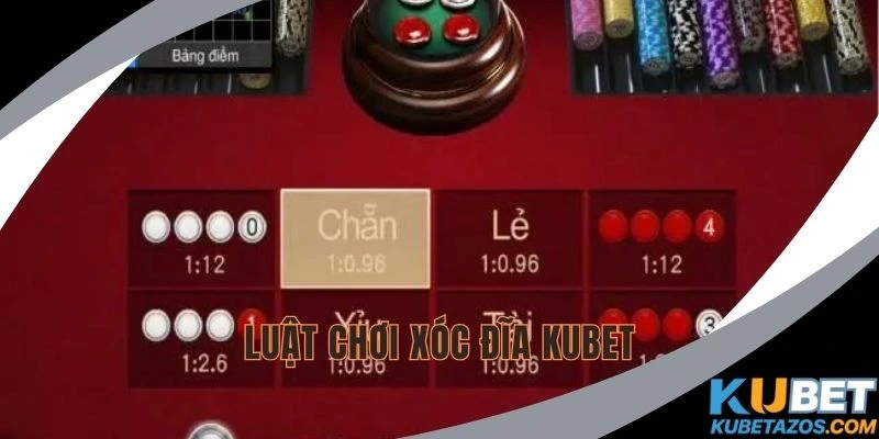 Hướng dẫn luật chơi xóc đĩa KUBET cơ bản cho người dùng mới
